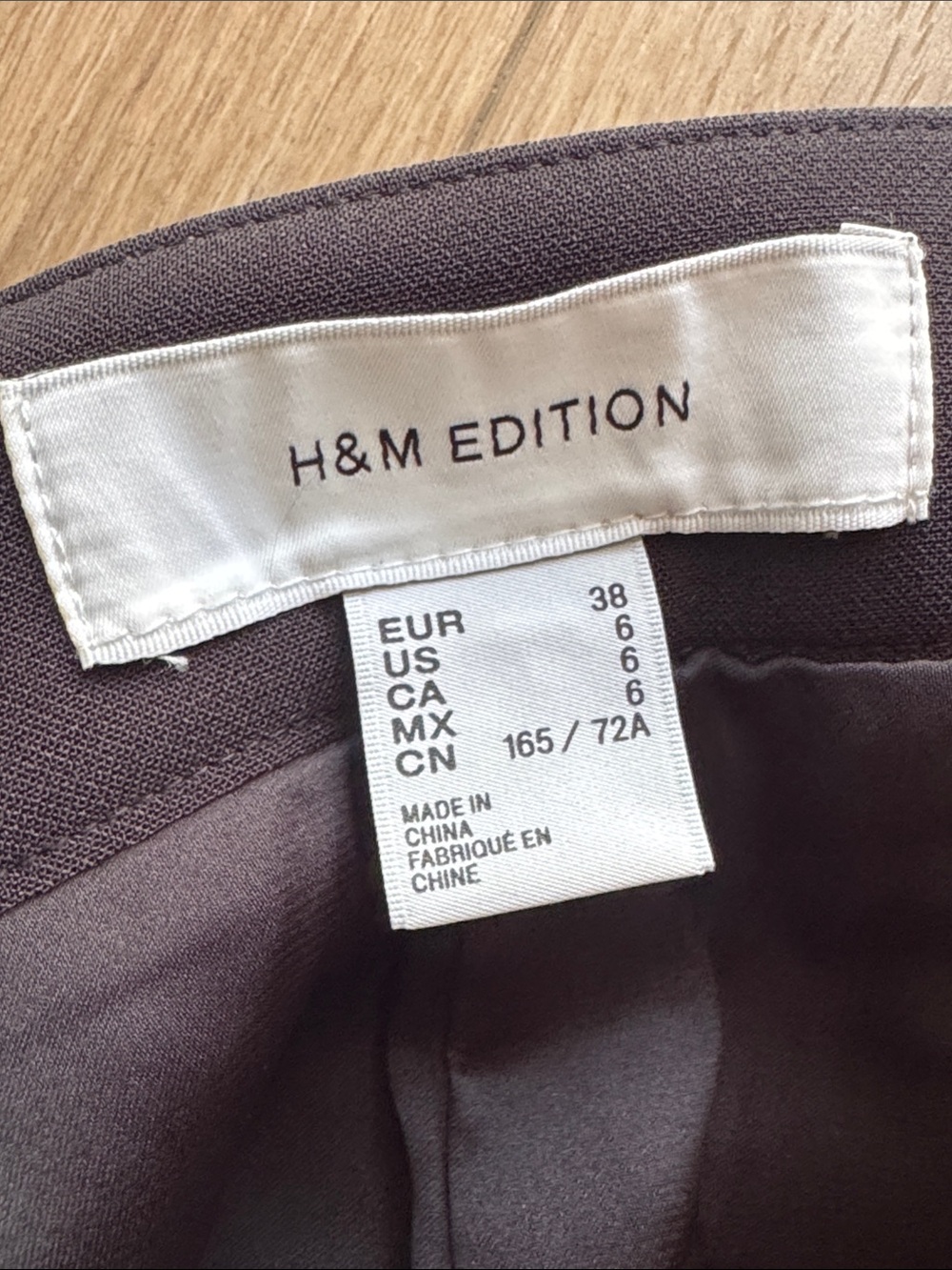 H&M Edition Rhinestone-Embellished Mini Skirt Black Size 6 - Picture 11 of 14
